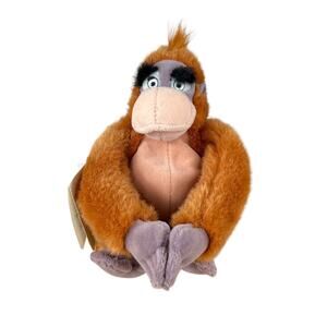 The Disney Store Mini Bean Bag King Louise 8" The Jungle Book
